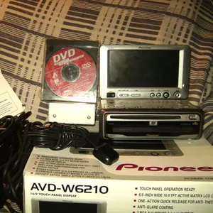 Pioneer W6120 (монитор) и DVD800 (голова) не Китай,  навигация Европа! 