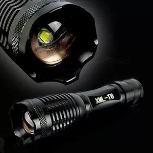 1800 Lumen CREE XM-L T6 LED  18650 Фонарь Супер яркий с зумированием !