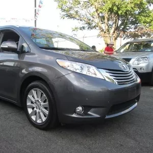 Toyota Sienna 2014 серый color..full вариант,  кожаные сиденья и пе