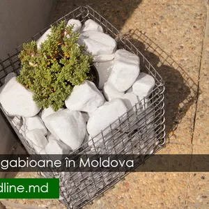 Габионы в Молдове. Сетка для габионов. Секции. Gabioane Moldova. Plasa