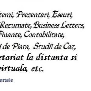 Efectuam lucrari la #cursuri,  #referate