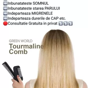 Pieptene Cu Turmalina 