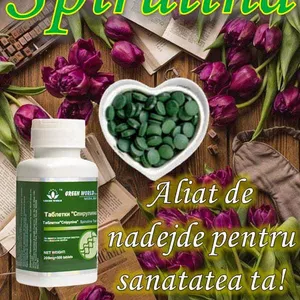 Spirulina Comprimante la domiciliu