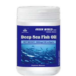 Softgel de ulei de pește de mare adâncime