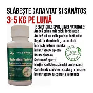 Spirulina Comprimante naturala