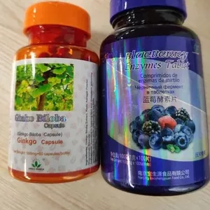 Enzime de afine+Capsule Ginkgo Biloba