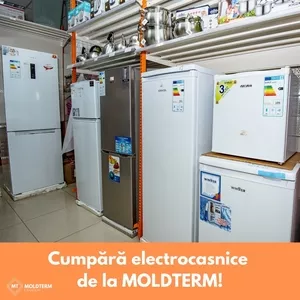 Moldterm - electrocasnice,  aragaze și mașini de spălat la ofertă