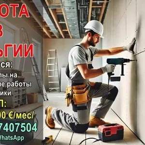 В Бельгию требуются специалисты по внутренним работам и кровельщики.