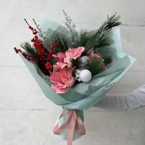 Surprize florale de Crăciun – emoție și eleganță în fiecare buchet!