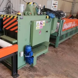 Производственная линия для резки многопильным станком 